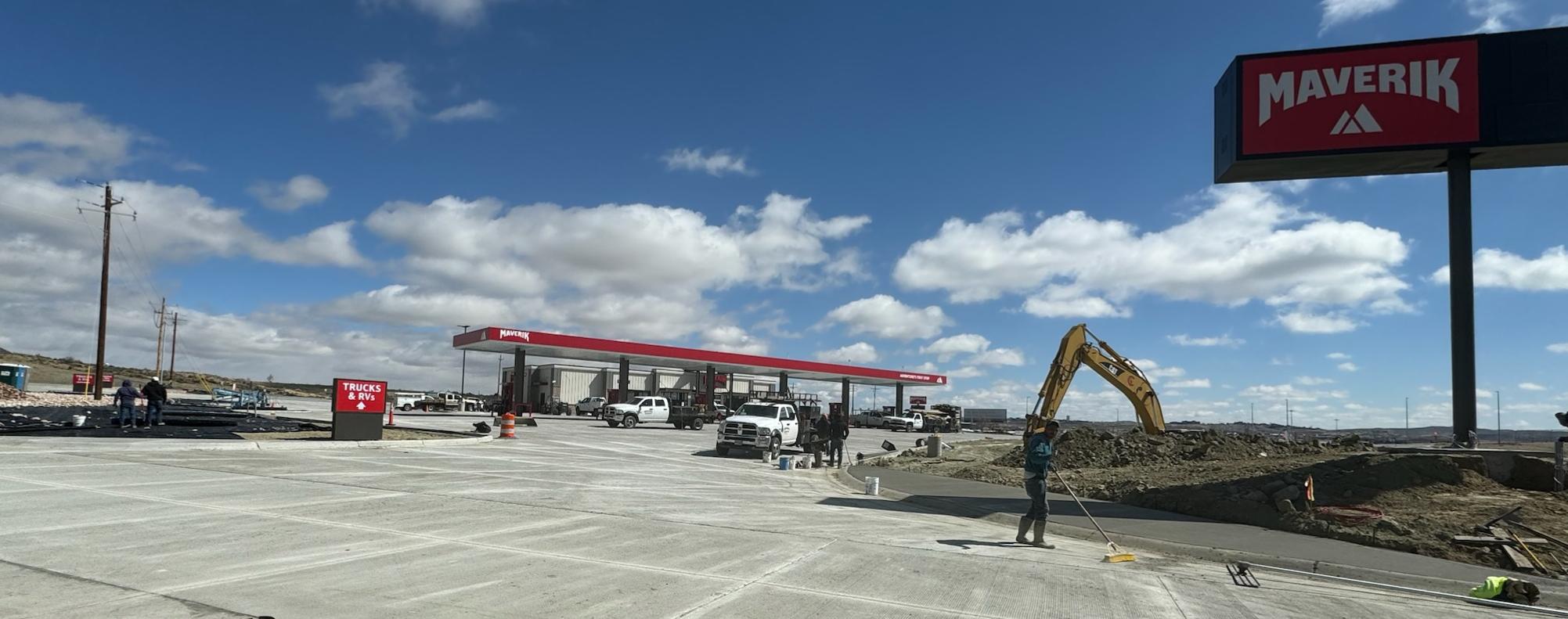 I-80 Land Rock Springs Wyoming, 23.5 acres, next to Maverik truck stop: Almost ready to open day